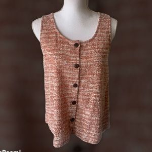 W5 | Anthropologie Button Down Tank